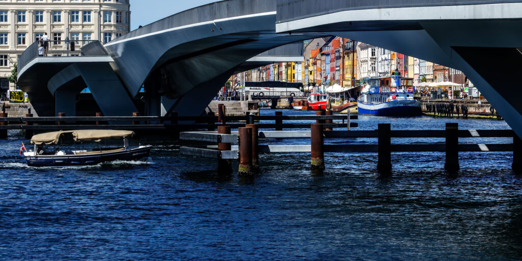 View of Nyhavn under Inderhavnsbroen